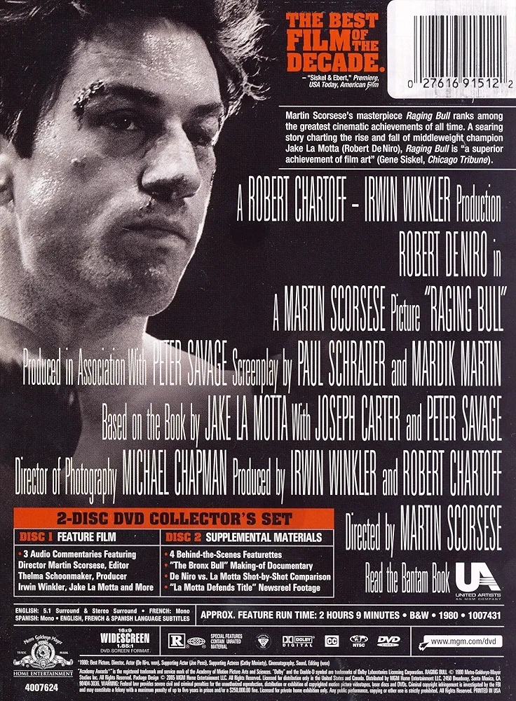 Amazon.com: Raging Bull (2-disc Collector Set Special